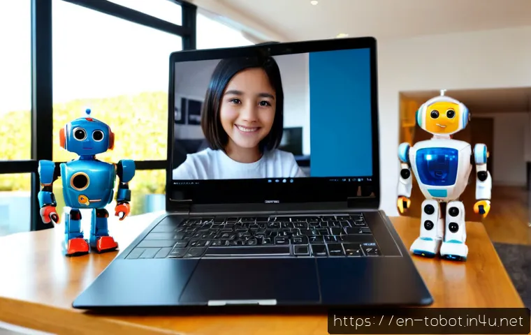 또봇 해외 팬덤과 소통 - Photorealistic scene of diverse international young adult robot-animation fans joining a friendly vi...